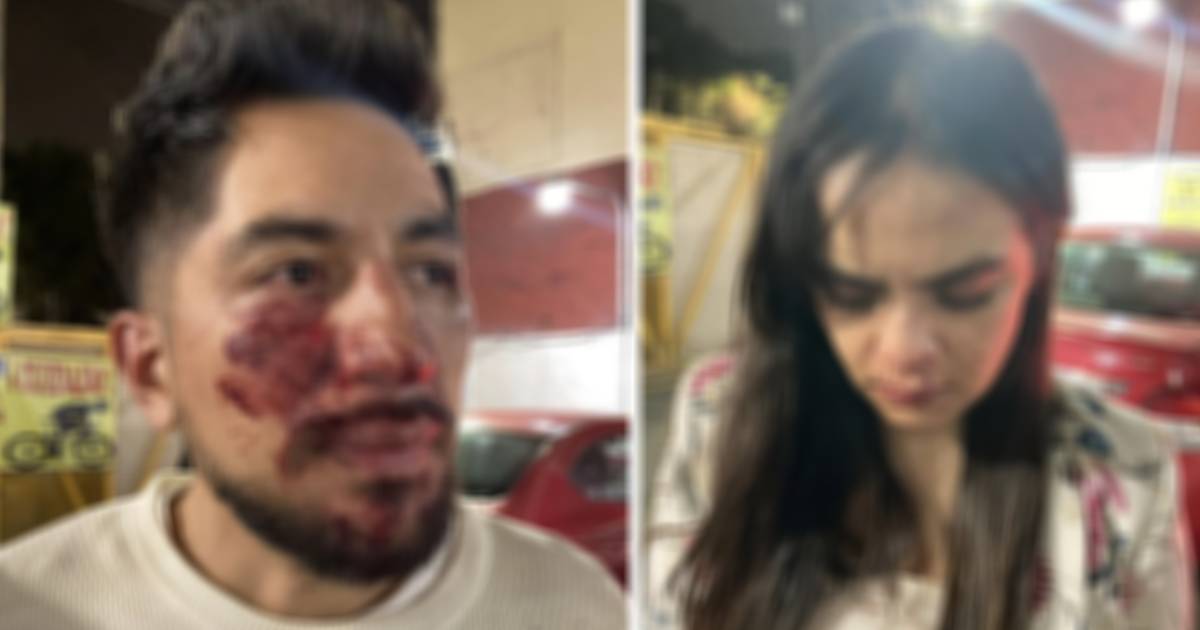 Clientes agredidos en Taqueria _El Borrego Viudo_