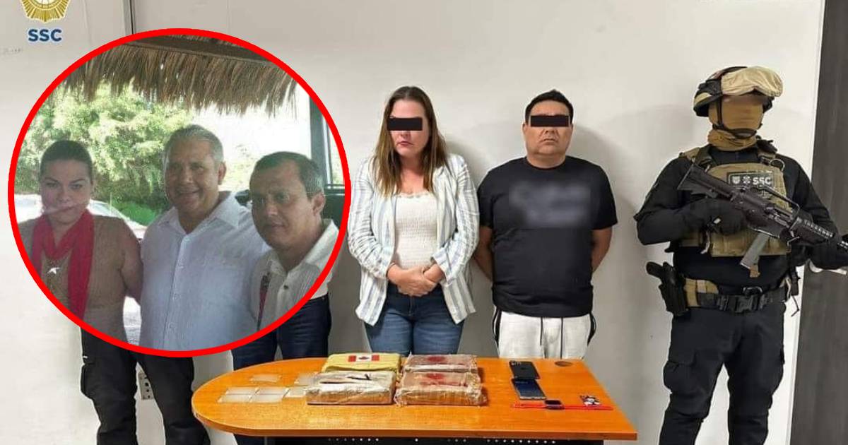 Detienen con droga a la “ahijada” del Fiscal de Quintana Roo el Dr.Raciel López Salazar