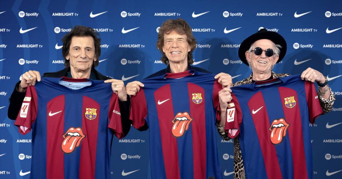 El Barcelona lucirá el logo de los Rolling Stones en el Clásico