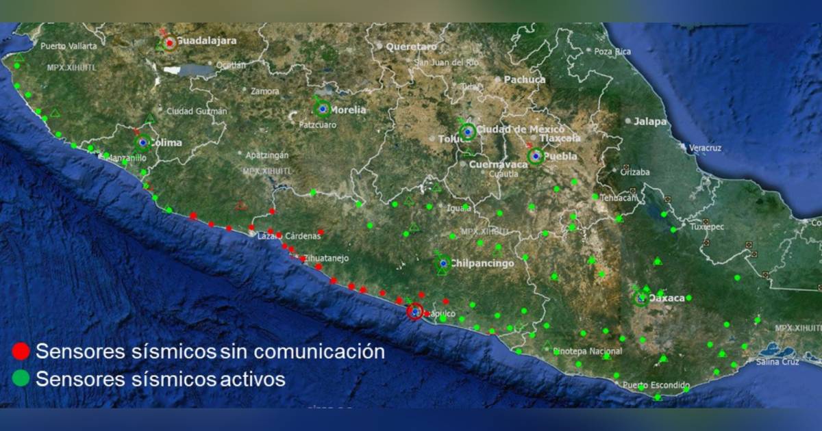 Logran reconectar seis sensores de la Alerta Sísmica afectados por Otis