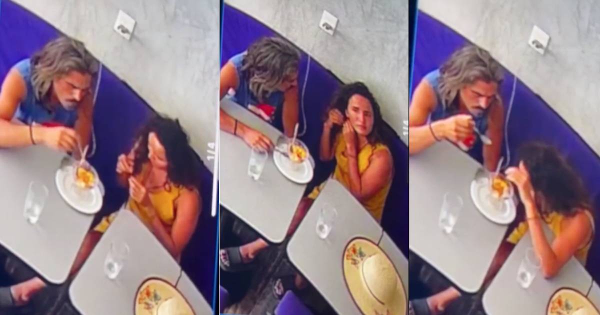 Pareja de turistas en Cozumel pone pelos en su comida para no pagar