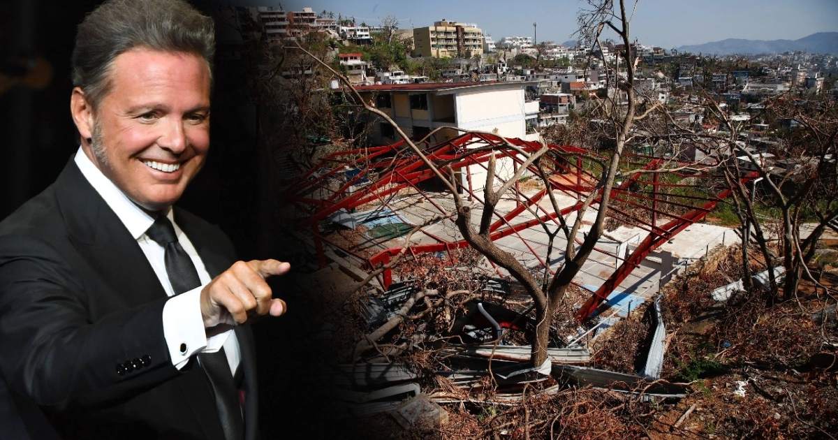 Luis Miguel dona 10 millones de pesos para la reconstrucción de Acapulco
