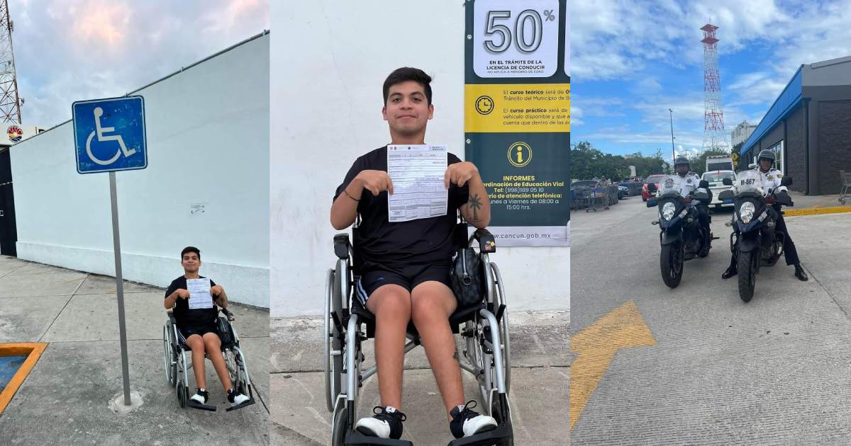 Multan a persona con discapacidad en Cancún por no traer su tarjetón