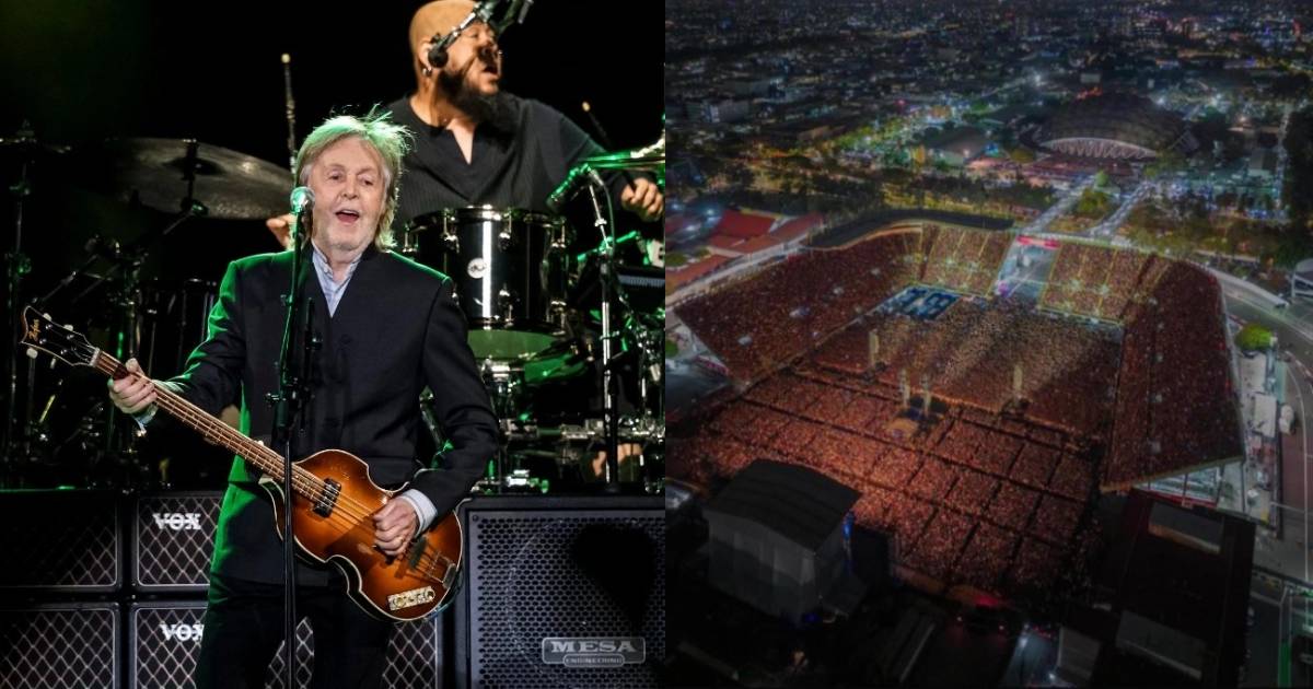 Paul McCartney se luce ante sus fans en el Foro Sol