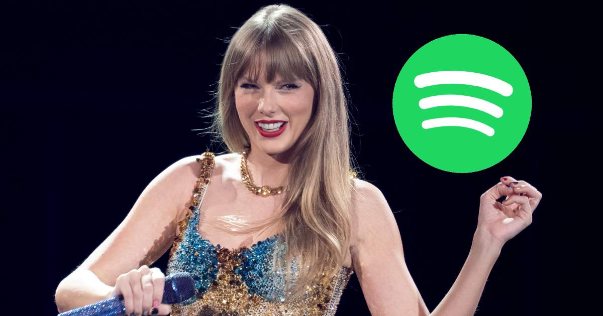 Taylor Swift corona 2023 como la artista más escuchada en el mundo