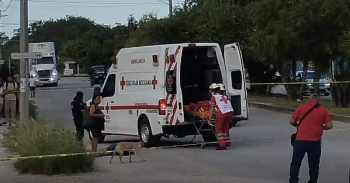 Balean a hombre en el fraccionamiento Villas Otoch Paraíso de Cancún