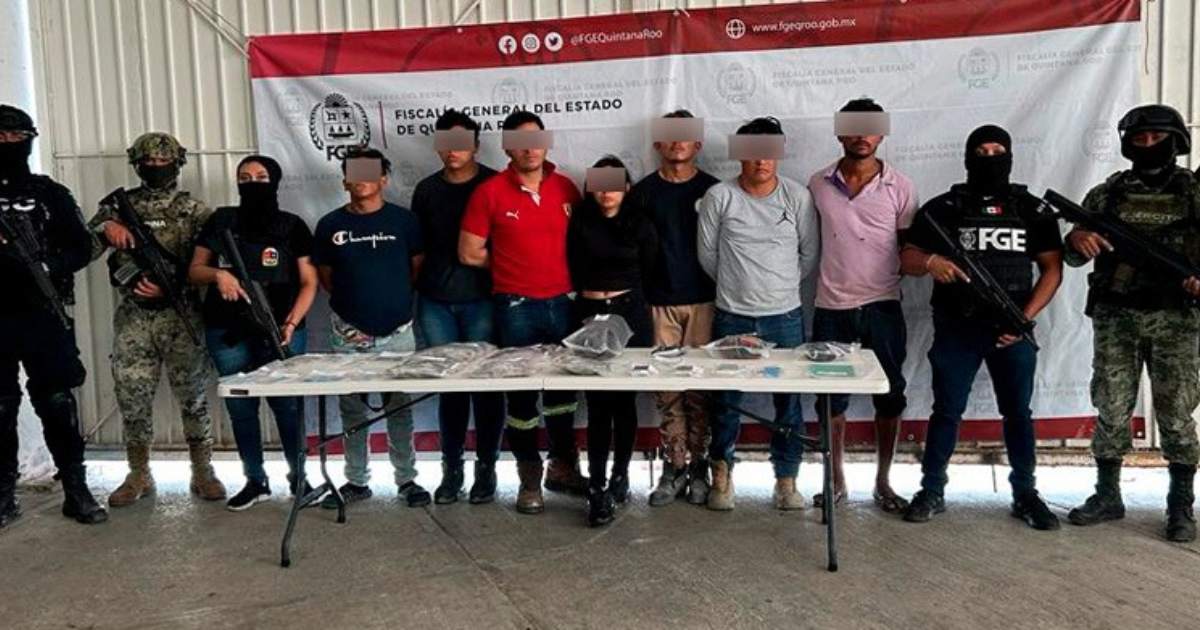 Capturan a líder de célula criminal y a cinco secuaces