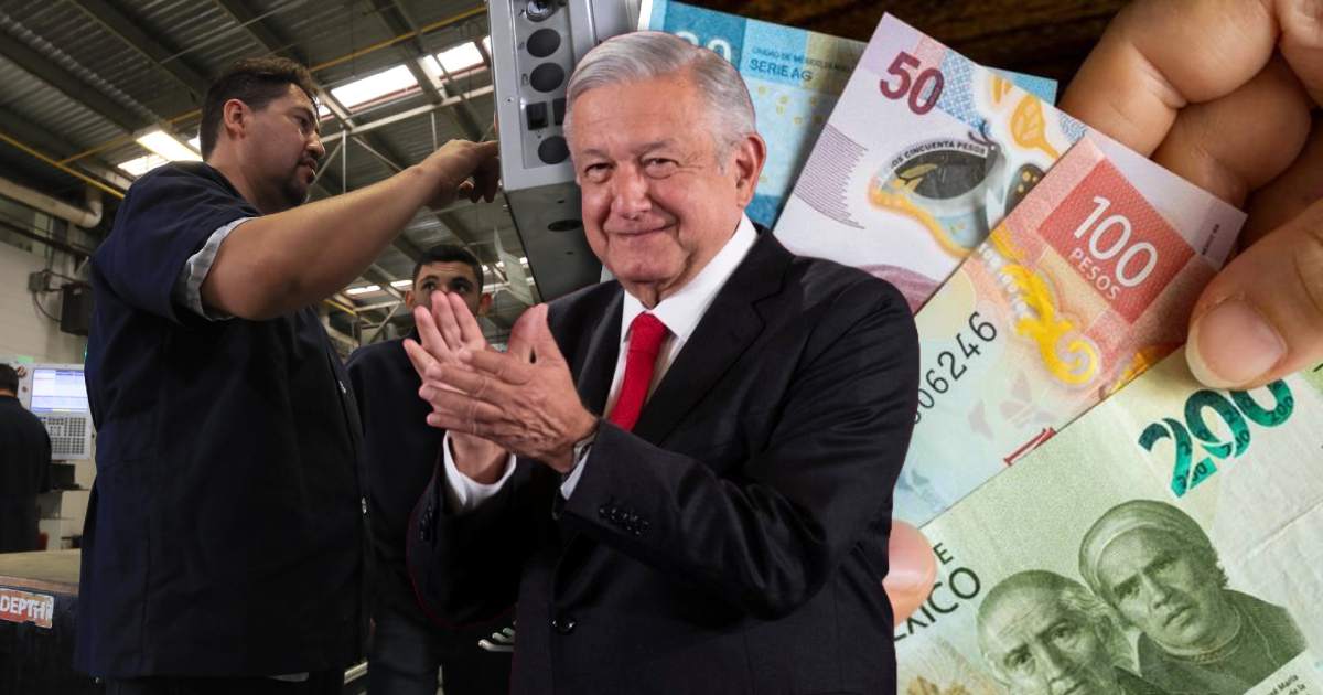 El salario mínimo de México aumentará un 20% en 2024 con consenso de todos los sectores