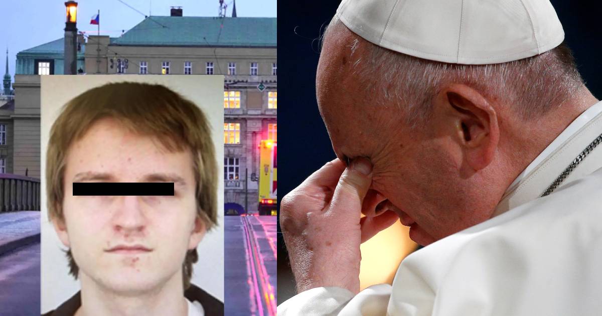 Papa Francisco expresa su “profunda tristeza” por tiroteo en Universidad de Praga