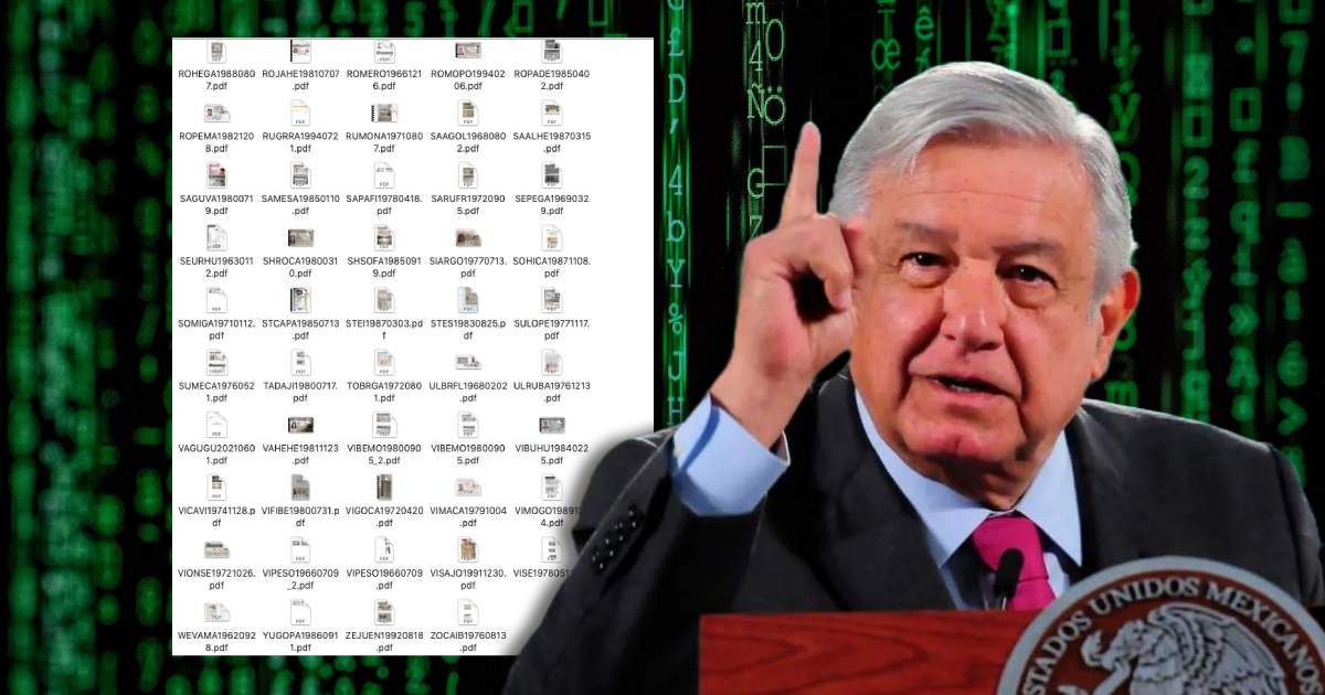 AMLO afirma que “fue hackeo” la filtración de datos de periodistas que asisten a la mañanera