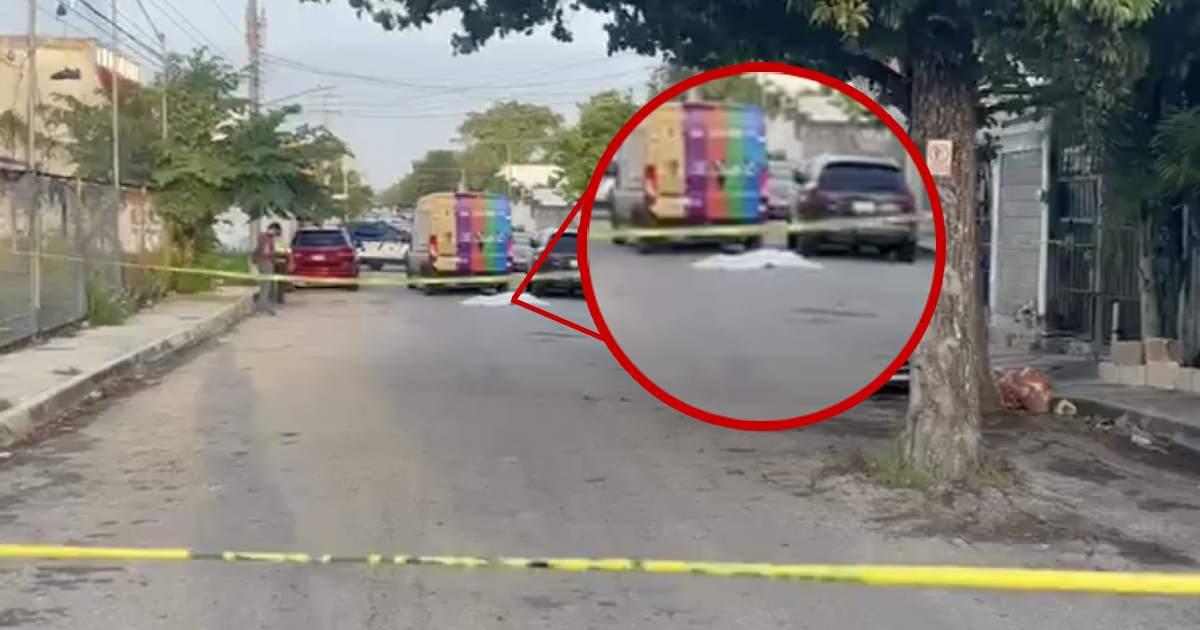 Camión que transportaba comida para mascotas aplastó a indigente en Playa del Carmen