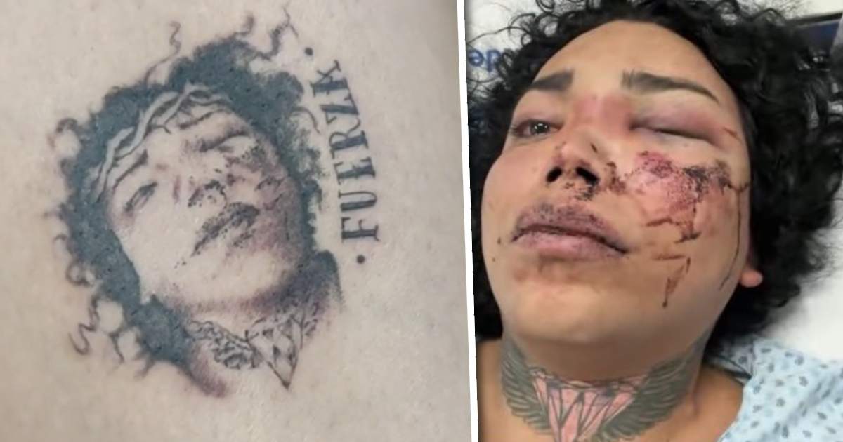Fan se tatúa a Paola Suárez golpeada