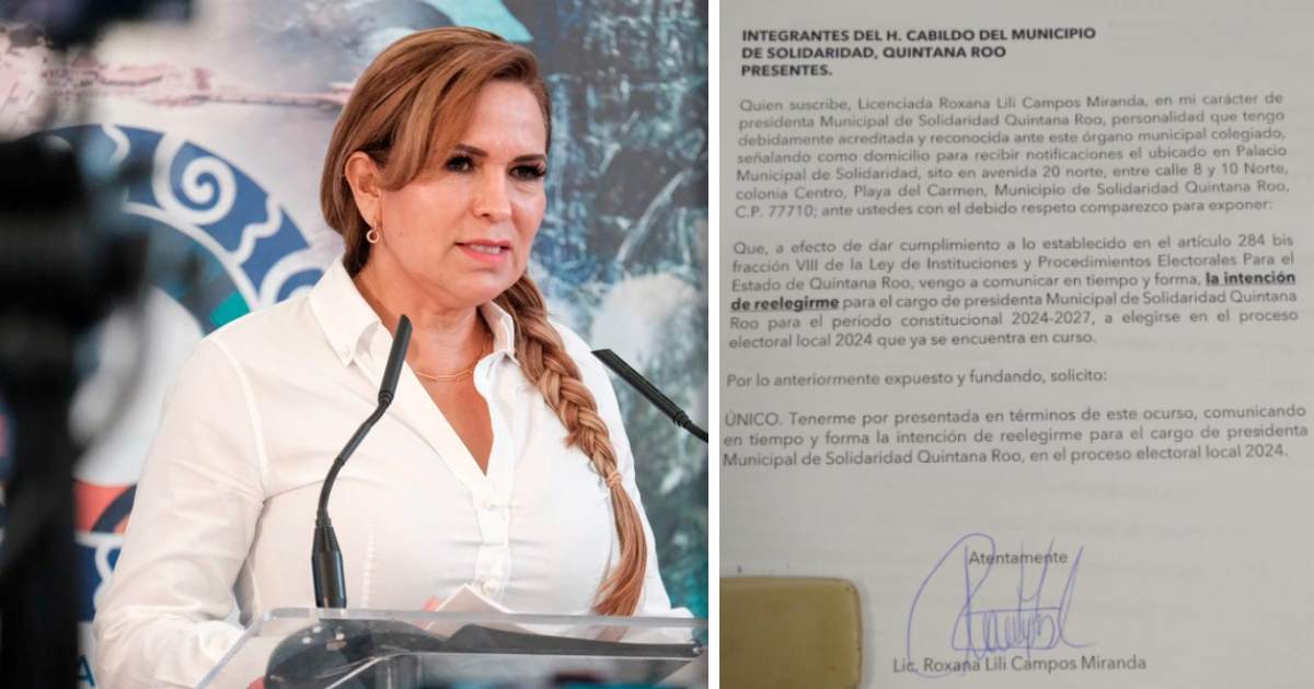 Lili Campos anuncia sus planes de reelegirse como Presidenta municipal de Solidaridad