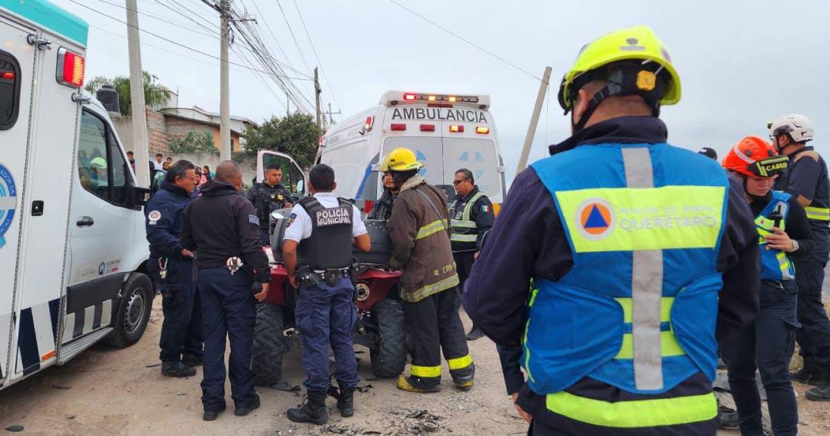 Menor pierde la pierna en explosión de pirotecnia en Querétaro