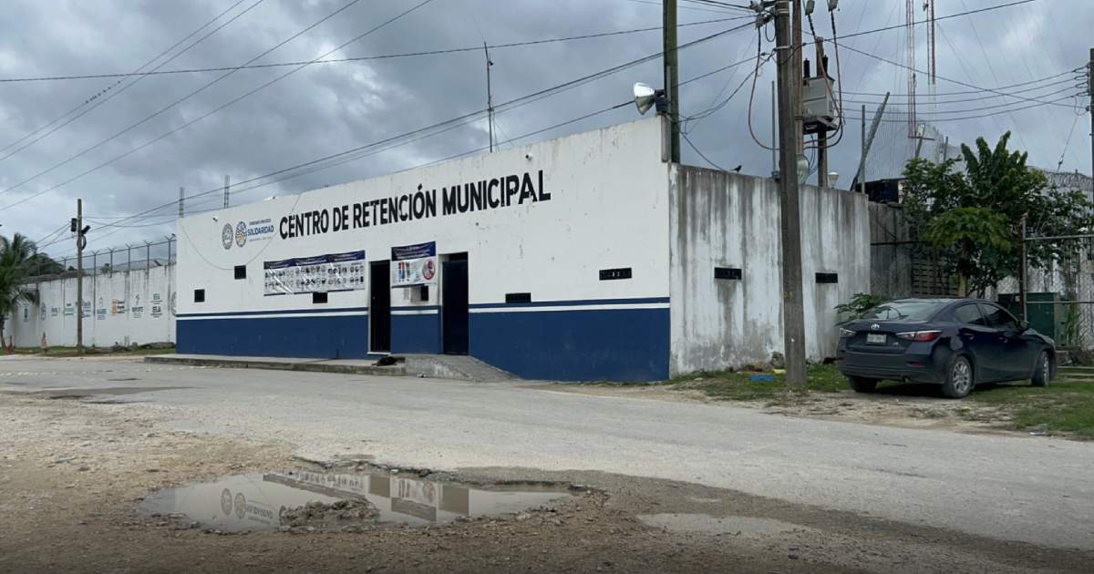 Reportan presunto suicidio en la cárcel de Playa del Carmen