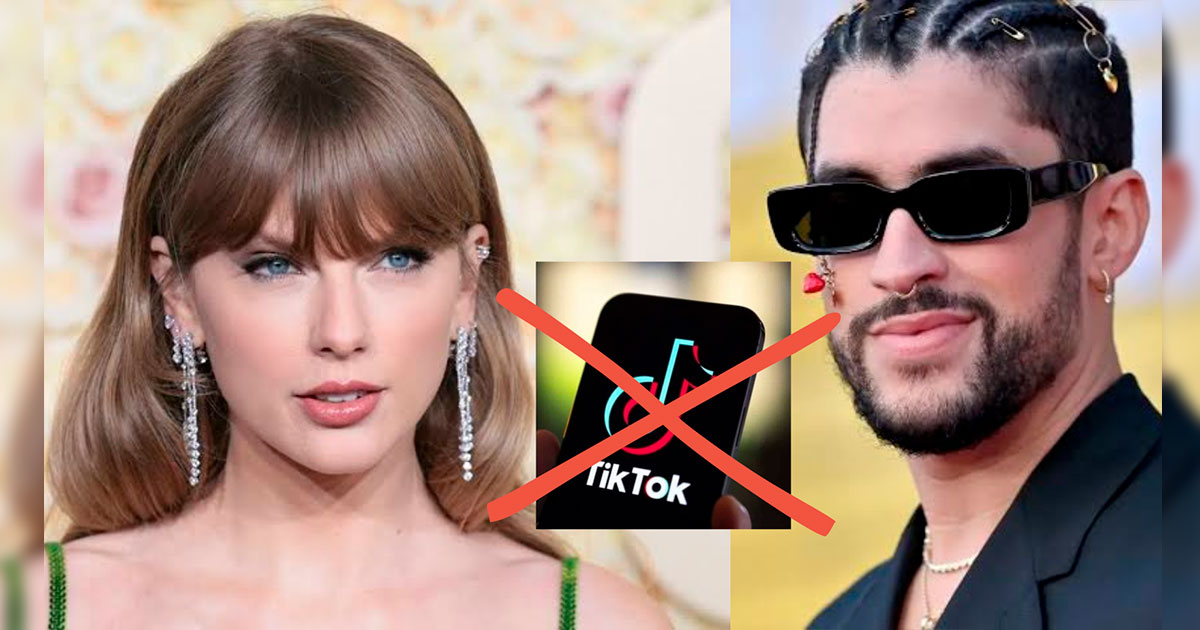 ¿TikTok sin música de Bad Bunny, Taylor Swift y Harry Styles?