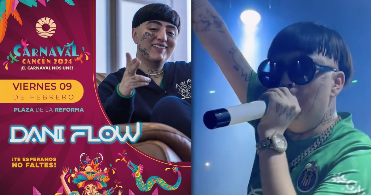 Dany Flow se presentará en el carnaval de Cancún