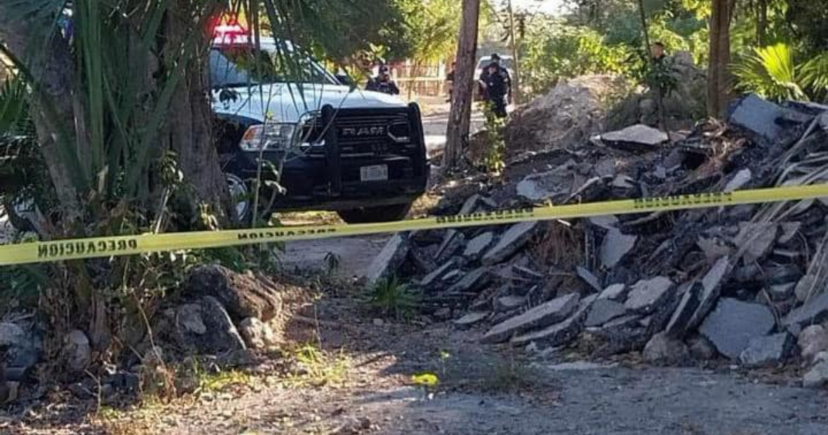 Hallan cuerpo descuartizado en Tulum