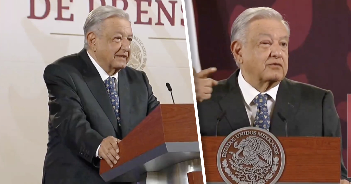 López Obrador padece de infección en el ojo derecho