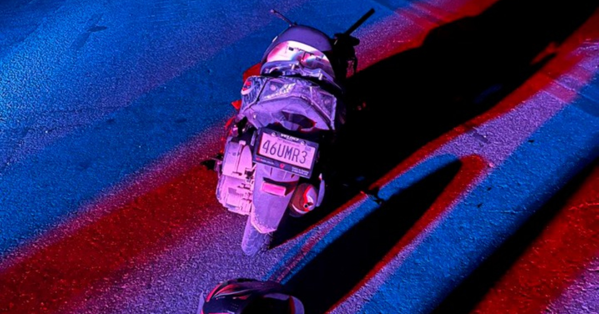 Motociclista colisionado en el libramiento Cancún-Mérida