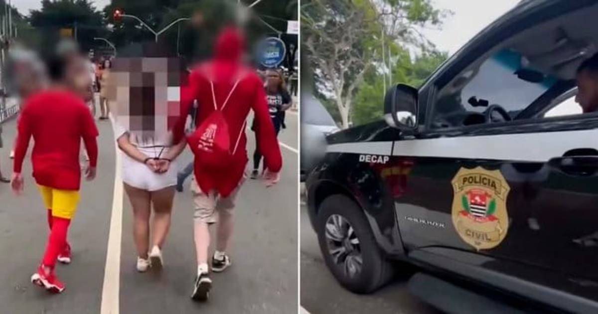 Policías brasileños disfrazados del Chapulín Colorado detienen a ladrones en el Carnaval