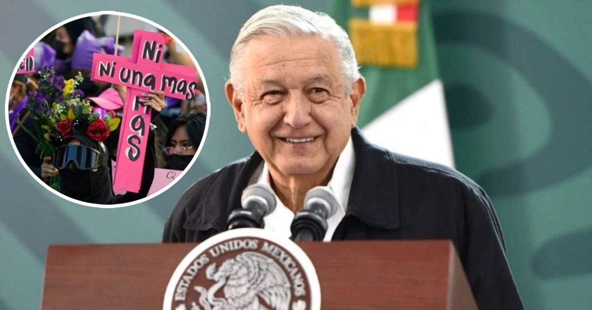 AMLO manifiesta su respaldo a las mujeres