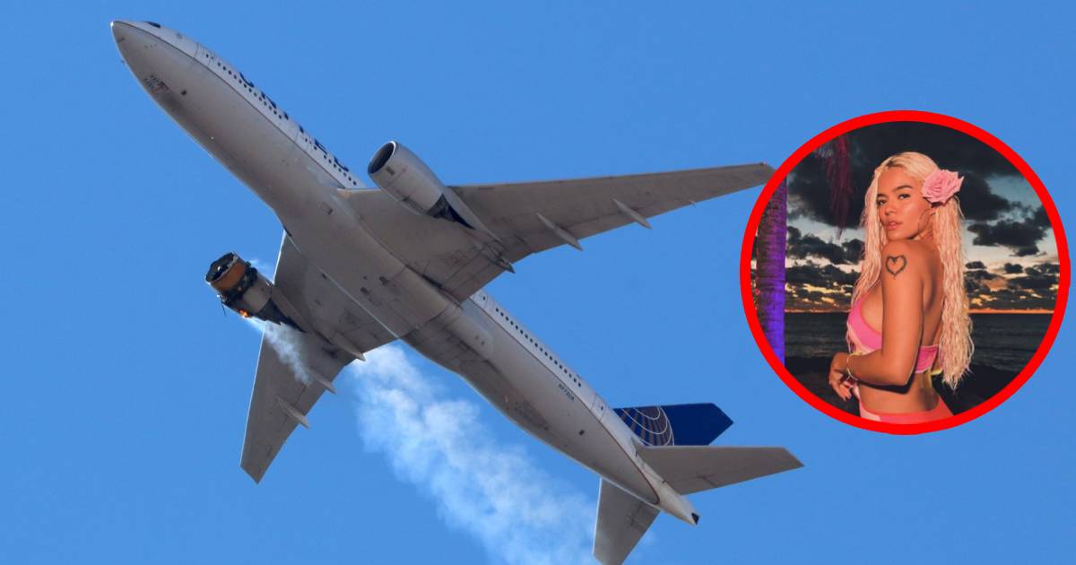 Avión de Karol G aterriza de emergencia por humo en cabina
