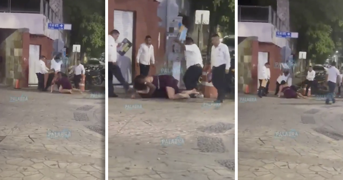 Captan a taxistas de Playa del Carmen que golpearon a turistas por la tarifa