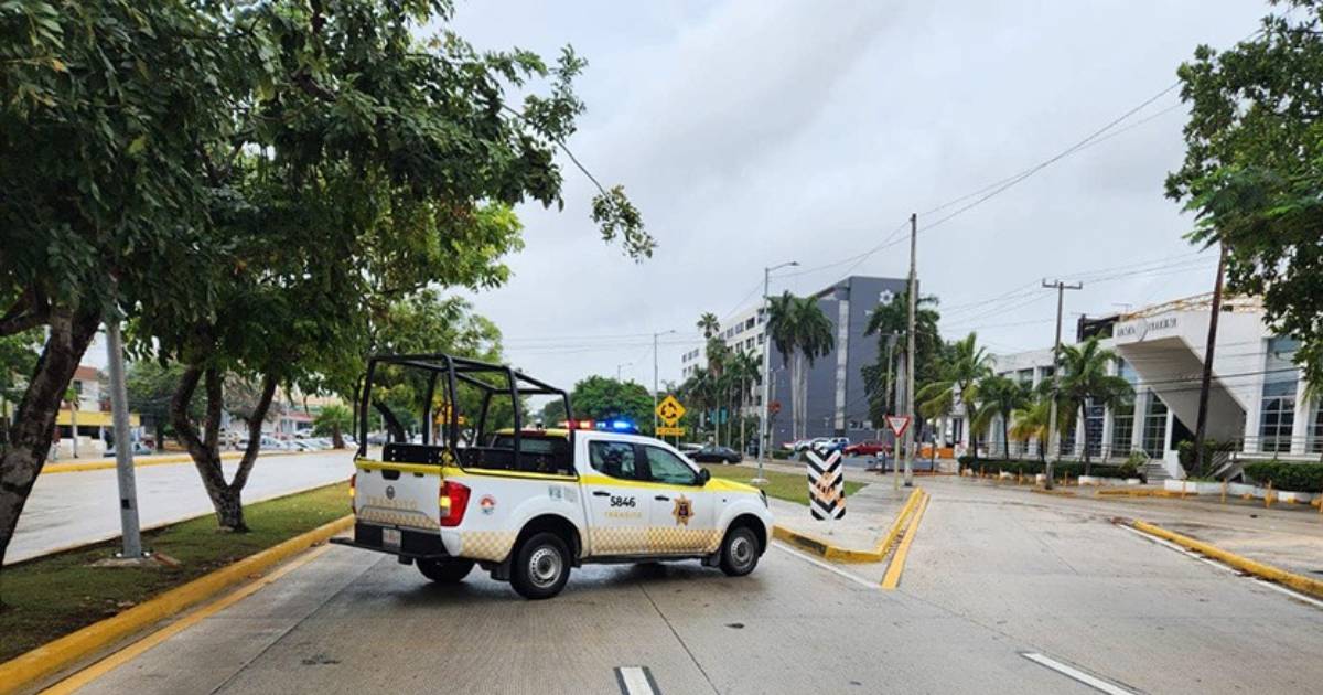 Cierre parciales a la circulación en Cancún por marcha del Día Internacional de la Mujer