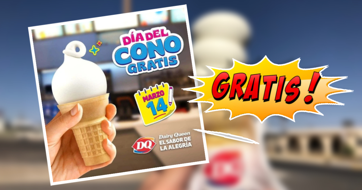 Dairy Queen dará helado gratis por el día del cono
