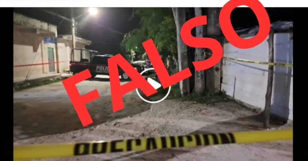 Desmiente Fiscalía hallazgo de cuerpo desmembrado durante cateo en Cozumel