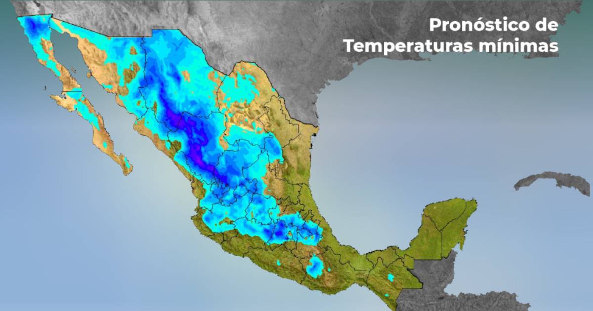 Frente frío 40 llega a México