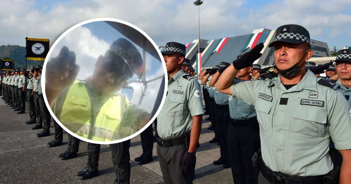 Guardia Nacional investiga presunta conducta inapropiada de sus elementos en video viral