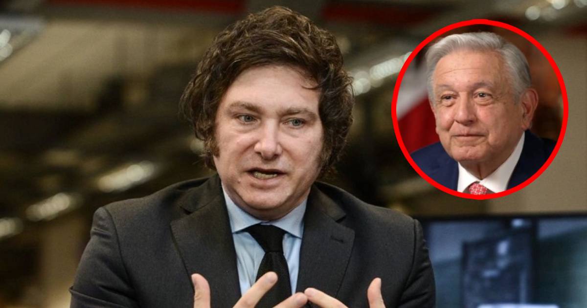 Javier Milei Es un halago que un ignorante como López Obrador hable mal de mí