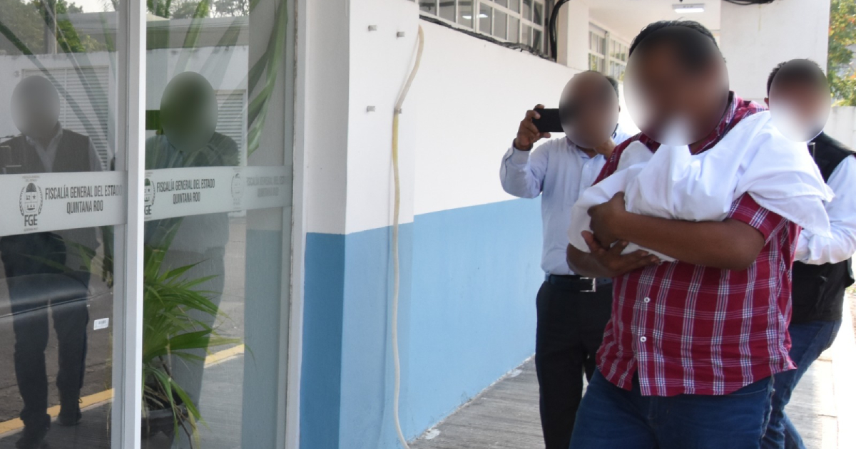 Rescatan a recién nacida reportada como desaparecida en Chetumal
