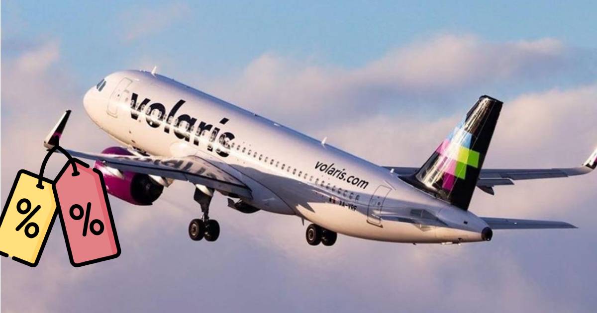 Volaris baja precio de sus vuelos hasta a 18 pesos en marzo