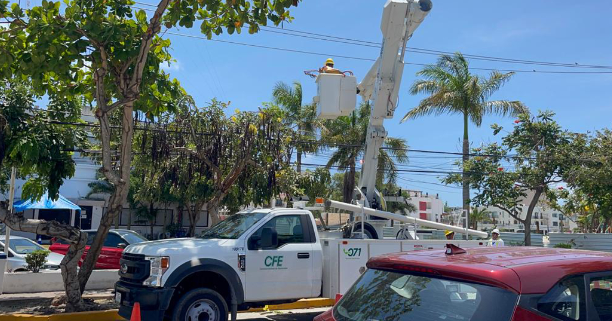 CFE anuncia corte de luz en Playa del Carmen mañana viernes