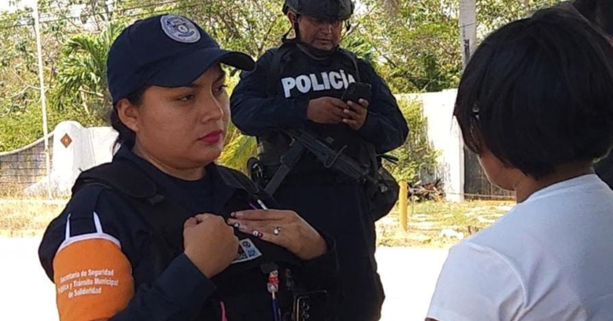 Detectan en filtro policial de Playa del Carmen a dos menores de Cancún que se fueron de “pinta”