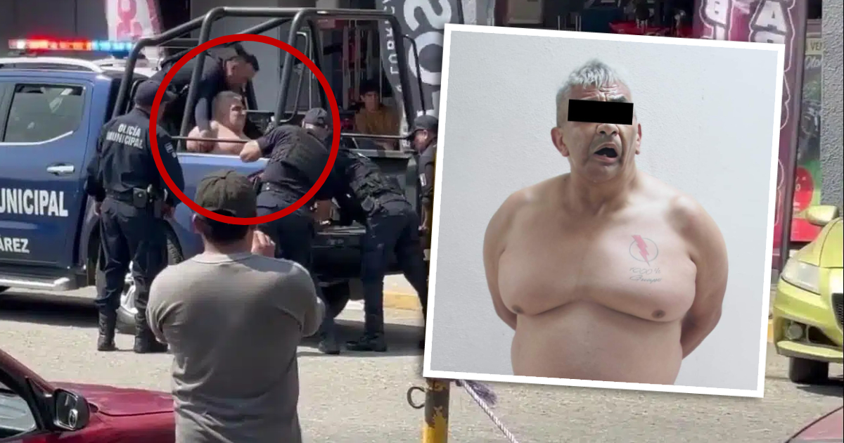 Detienen al ex luchador Shocker en Oaxaca y policía se lo llevó semidesnudo
