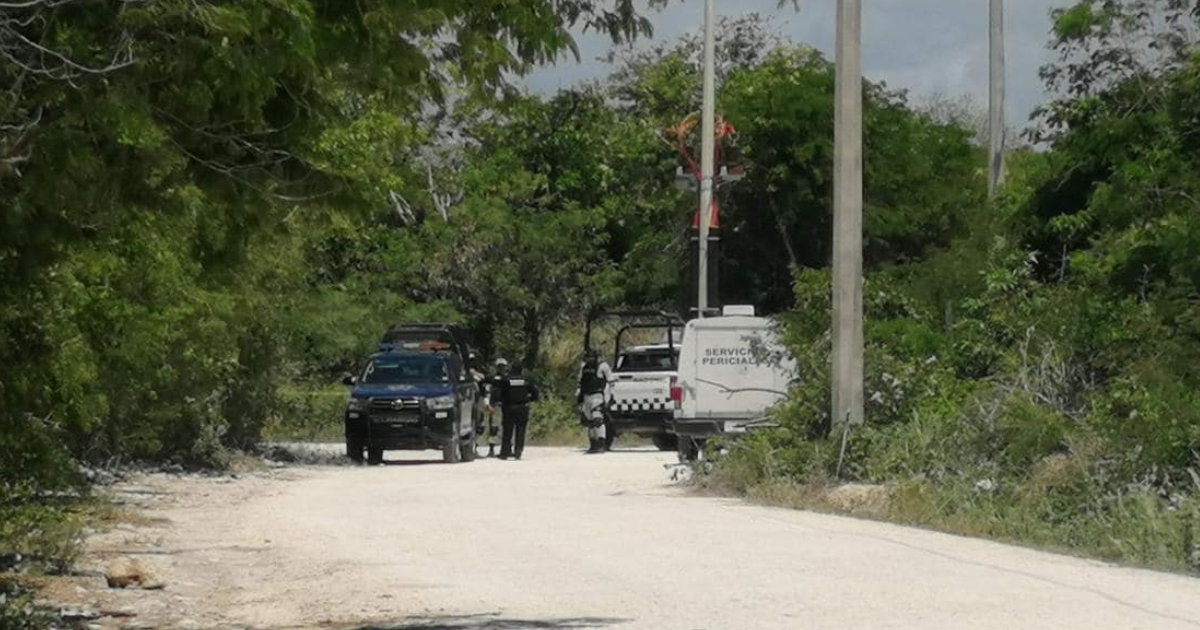 Ejecutado en la entrada del rancho San Martín