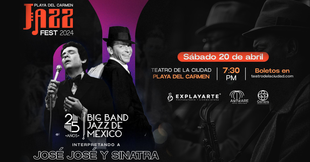 Llega la Primera Edición del Playa del Carmen Jazz Festival