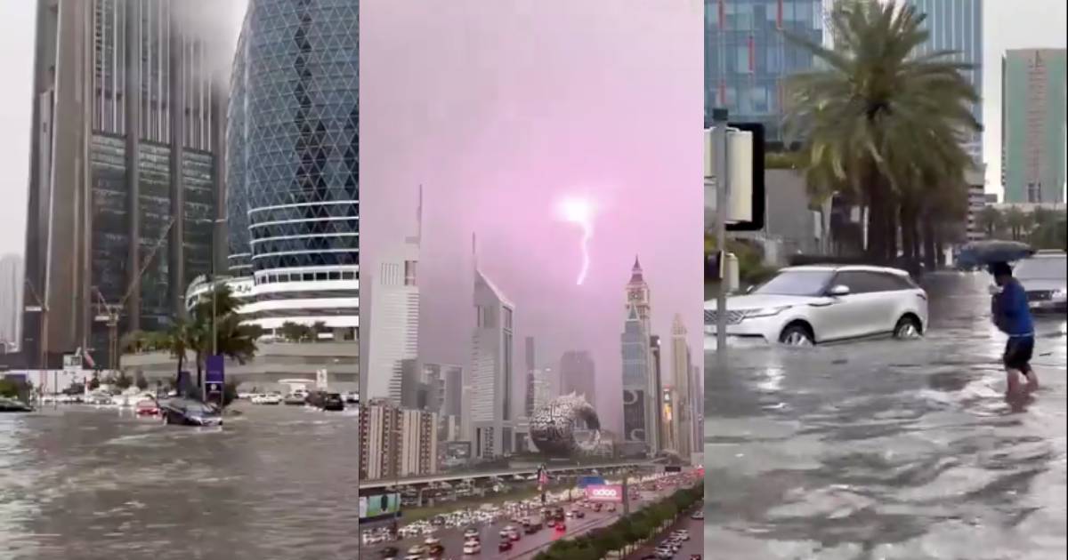 Los impactantes videos de las tormentas en Dubái que alertan al mundo