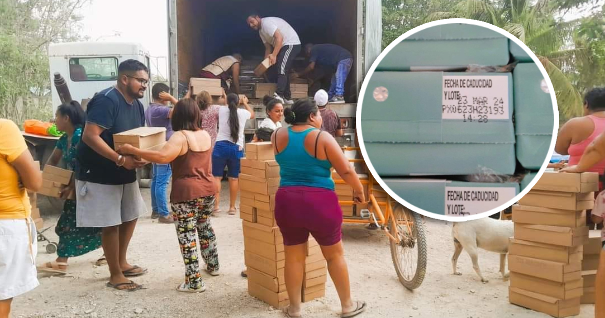 Segalmex entregó cajas de leche liconsa caducada a solidarenses