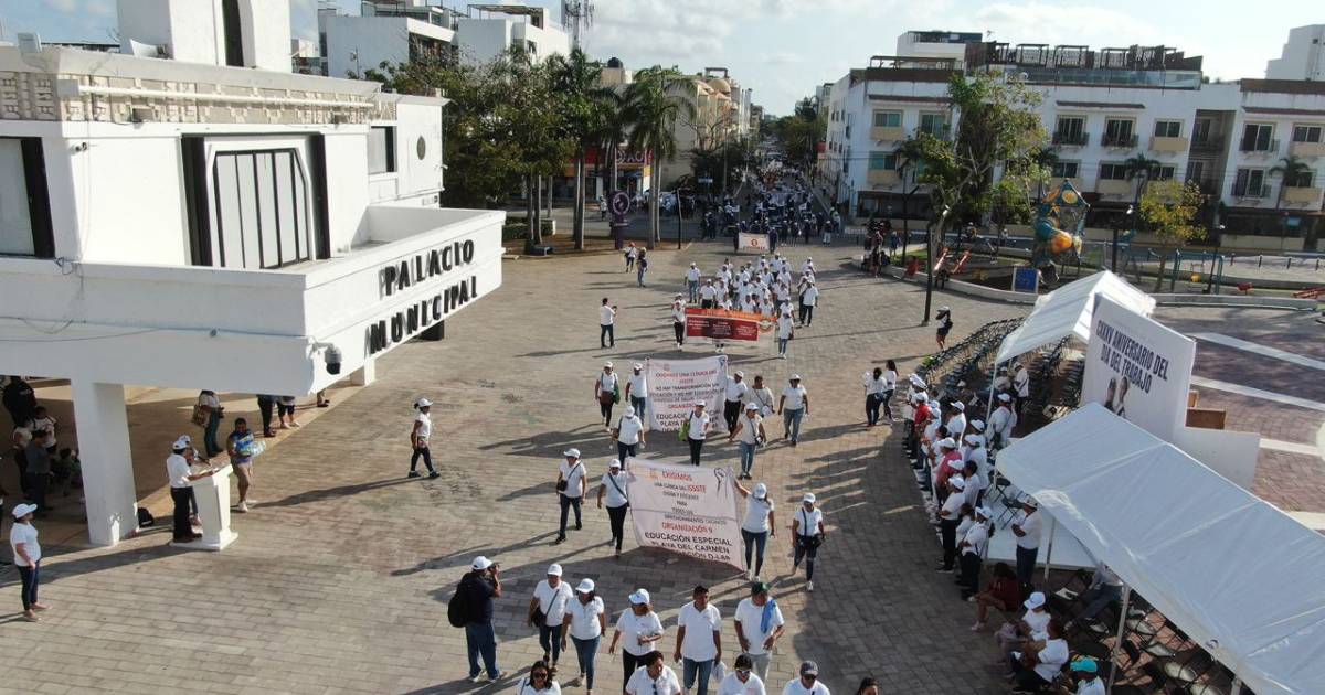 Así fue el Desfile del Día del Trabajo en Solidaridad