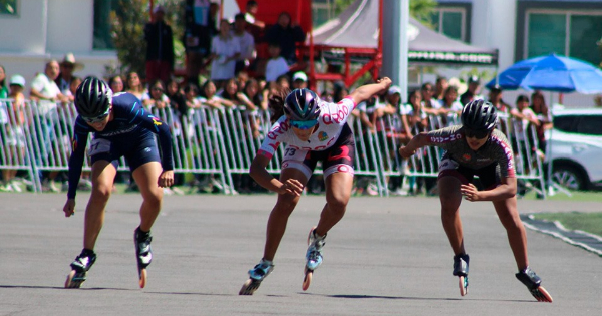 La patinadora Vivían Morfín aporta el décimo oro a Quintana Roo