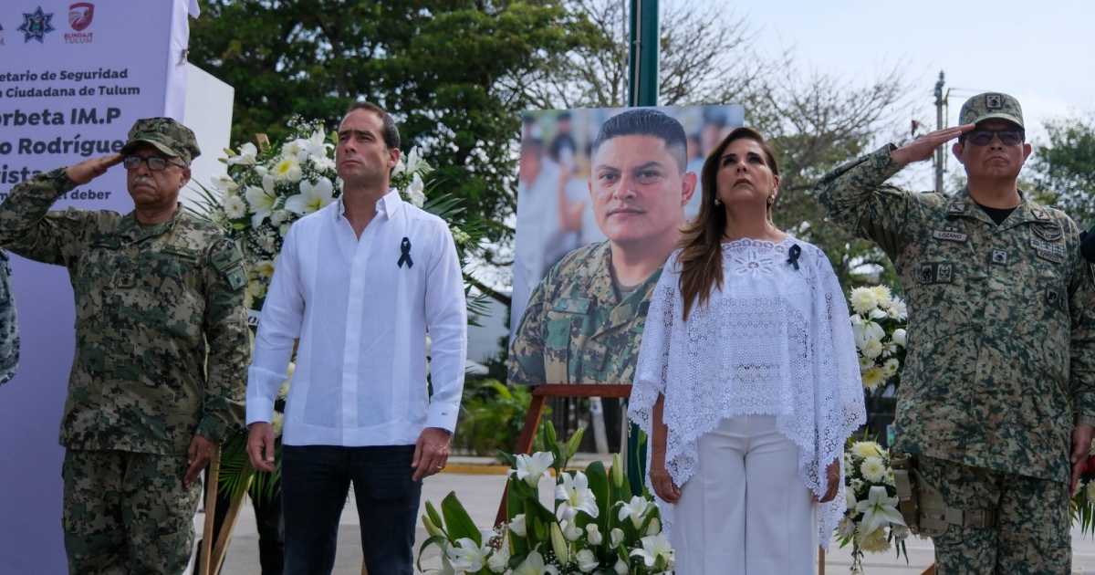 Tulum rinde homenaje Bautista, héroe local