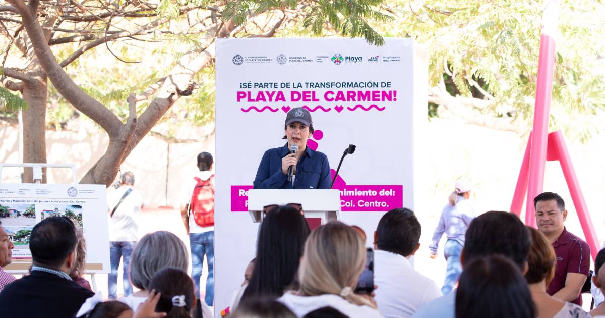 Rehabilitación del parque Leona Vicario avanza rápido