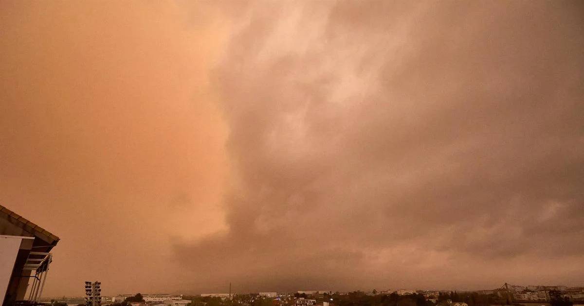 Polvo del Sahara cubre la región