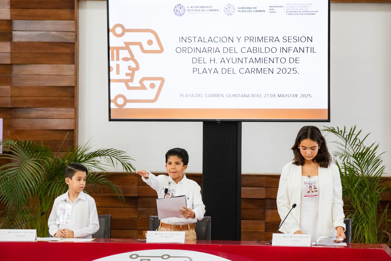 Se instaló el Cabildo Infantil