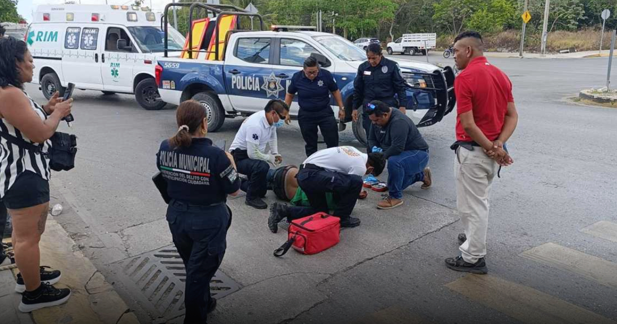 herido con machete por presuntos mototaxistas